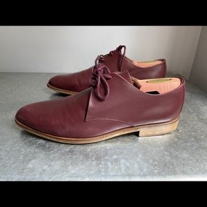 Everlane Modern Oxford in Oxblood